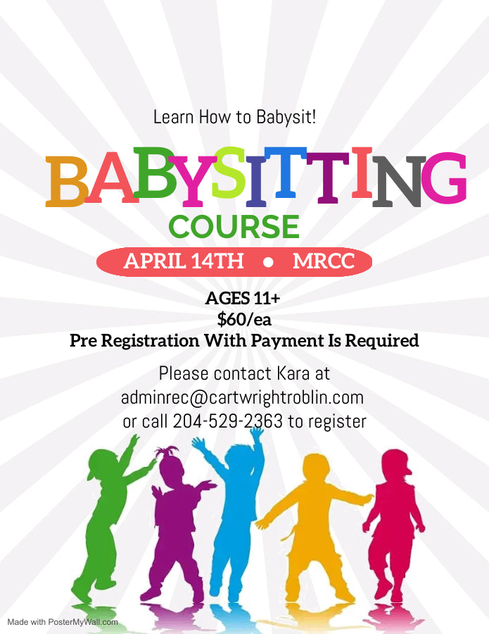 Babysitting Course April 11th