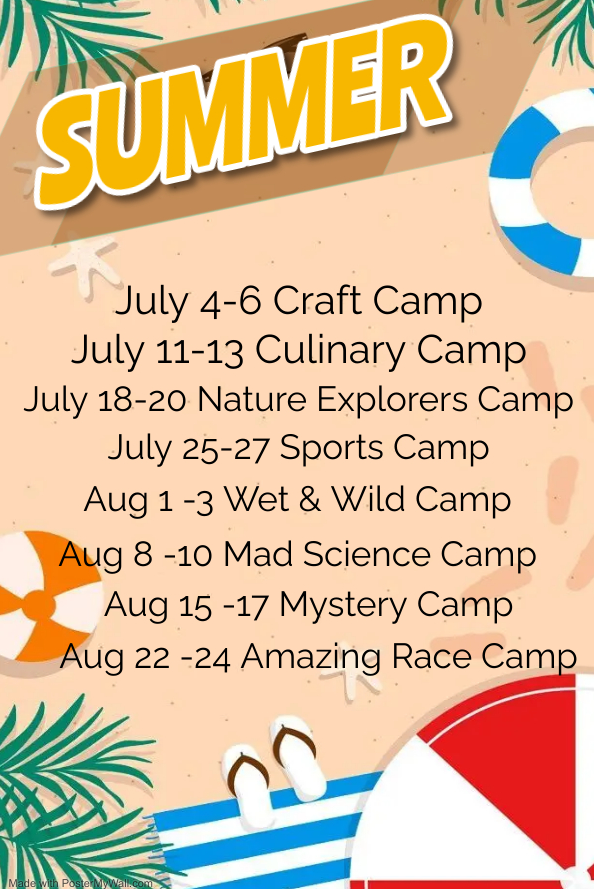 Recreation Summer Day Camp- Culinary Camp